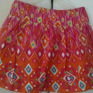 💚Pony Tales Girl Multicolor Cotton Blend Built In Diamond Print Scooter M 10/12